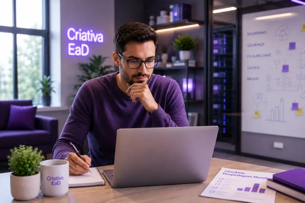 O que avaliar ao escolher uma hospedagem Moodle?