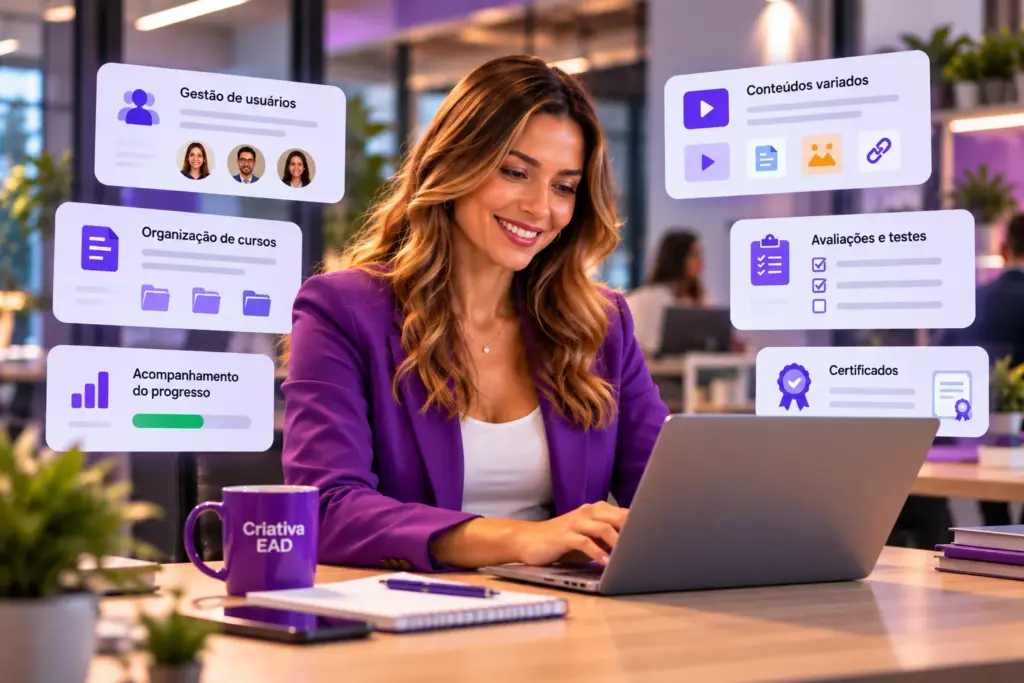 Como funciona uma plataforma de treinamento corporativo