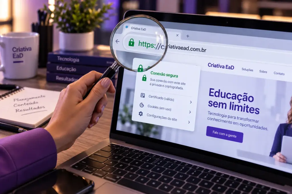 Como verificar se o HTTPS está funcionando corretamente?