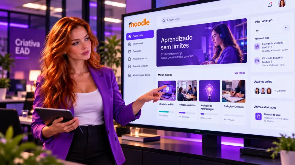 Por que o Moodle™ se destaca entre as plataformas EaD open source